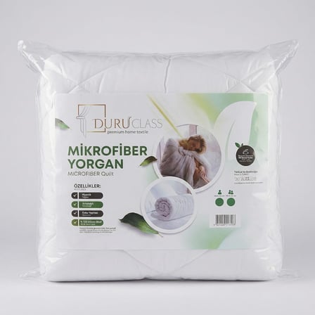 Çift Kişilik Mikrofiber Yorgan Ekstra Yumuşak Boncuk Elyaf 195x215 - Çift Kişilik Ekstra Yumuşaklık DuruClass Home