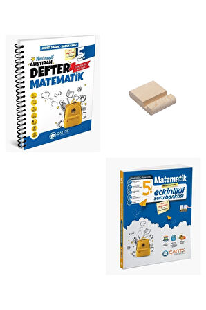5. Sınıf Matematik Alıştıran Defter ve Etkinlikli Soru Bankası