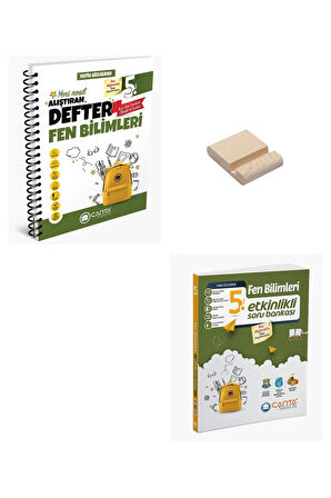 5. Sınıf Fen Bilimleri Alıştıran Defter ve Etkinlikli Soru Bankası