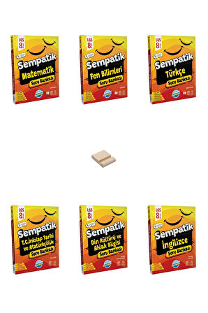 LGS 8. Sınıf Sempatik Tüm Dersler Soru Bankası 6lı Set
