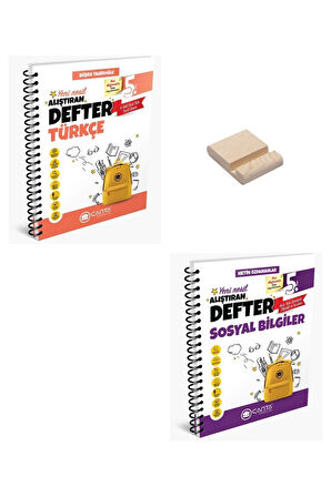 5. Sınıf Türkçe ve Sosyal Bilgiler Alıştıran Defter
