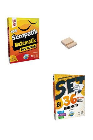 LGS 8. Sınıf Matematik Sempatik Soru Bankası ve Haftalık Kazanım Denemeleri