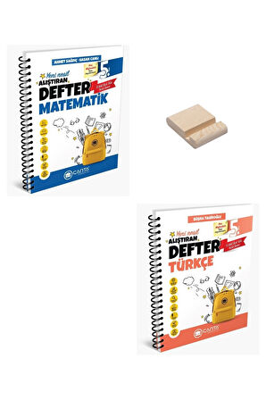 5. Sınıf Matematik ve Türkçe Alıştıran Defter