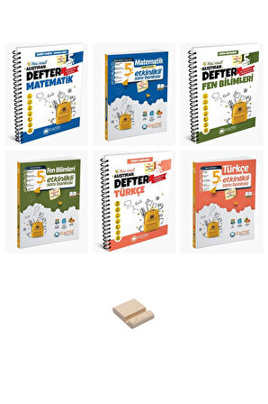 5. Sınıf Matematik Fen Türkçe Alıştıran Defter ve Etkinlikli Soru Bankası 6lı Set