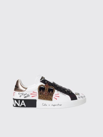 Dolce & Gabbana - Portofino Sneakers In Leather
