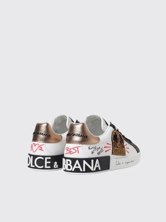 Dolce & Gabbana - Portofino Sneakers In Leather