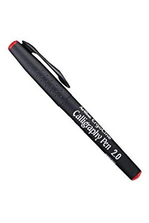 Artline Supreme Calligraphy Pen (12 li)2.0 Kırmızı EPF-242