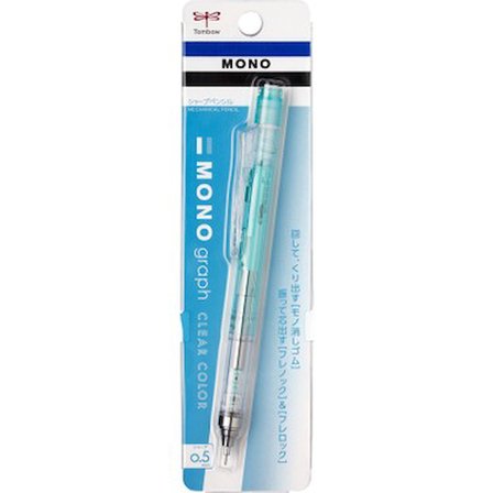 Tombow Versatil Kalem Mono Graph 0.5 MM Şeffaf Nane
