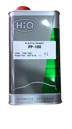 HİQ PP100 SEFAF PLASTİK ASTAR 1/1 LİK 1LİTRE