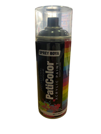 PATİCOLOR ISIYA DAYANIKLI SPREY SİYAH BOYA 400ML