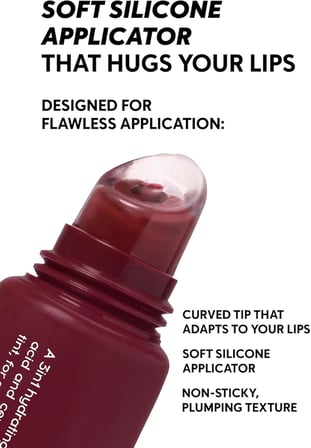 Cream Co. Nemlendirici Parlatıcı 3in1 Lip Balm, Dudak Bakım, Black Cherry Bordo, Hyaluronik Asit Seramid