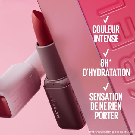 Maybelline New York Serum Etkili Hyalüronik Asit ve Besleyici Yağ İçeren Ruj - 004 Wild Card