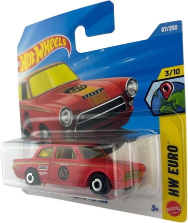Hot Wheels Tekli Arabalar LOTUS CORTINA (KISA KART) JJJ34