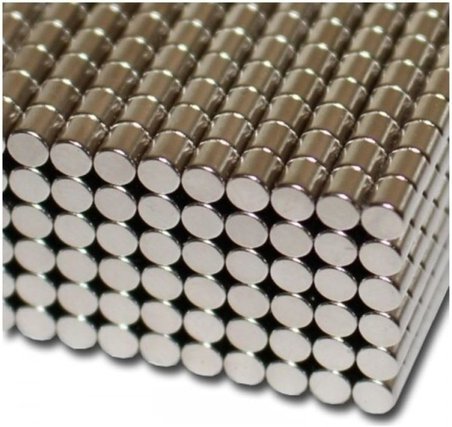 Dünya Magnet Neodyum Mıknatıs 100 Adet 3X3Mm Güçlü Magnet