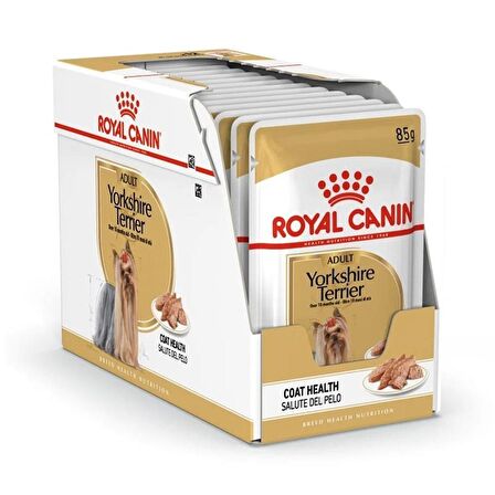 Royal Canin Yorkshire Terrier Yetişkin Köpek Pouch 85 Gr