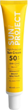 The Sun Project Yüksek Korumalı Hibrit Güneş Kremi High Protection Hybrid Sun Cream 50+ SPF PA++++ 40 ml