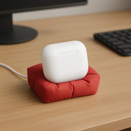 AirPods Yastık Şarj Standı | Kablosuz Kulaklık Şarj Tutucu
