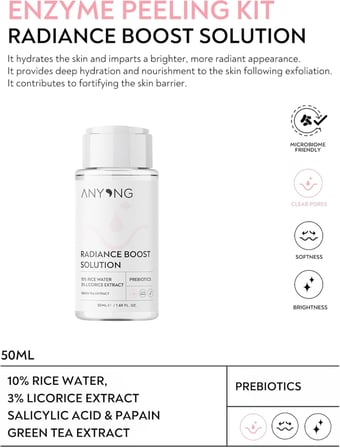 Enzim Peeling Kit (Papain Enzimi, Salisilik Asit &amp; Pirinç Suyu)