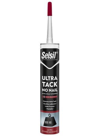 Selsil Ultra Tack Güçlü Montaj Yapıştırıcı 290ml Beyaz