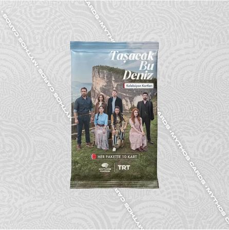 Taşacak Bu Deniz Koleksiyon Kartları Paket, 10 Kart