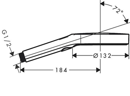 Hansgrohe Rainfinity 130 3 Jet El Duşu Krom