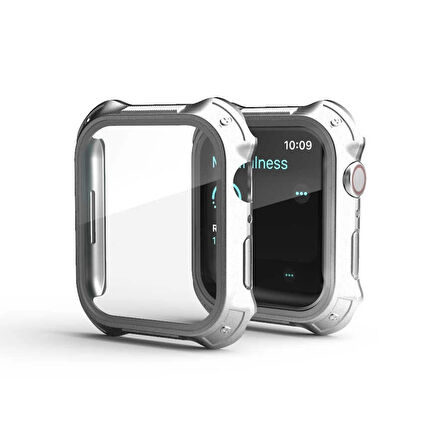 Apple Watch 7 41mm Tank Zırh Kasa Ve Ekran Koruyucu Redclick Watch Gard 10