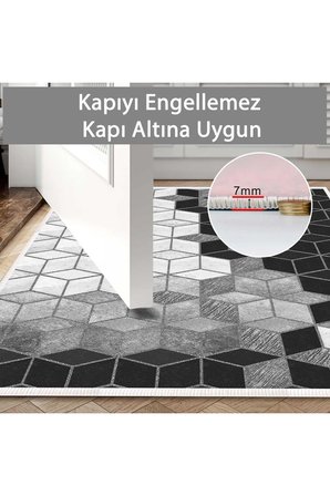 Banyo Paspası, Yumuşak Banyo Halısı, Kaymaz Dot Tabanlı, Yıkanabilir - 60x100
