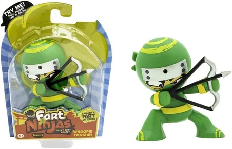 FAN02001 Fart Ninja Gaz Çıkaran Figür - Sensörlü