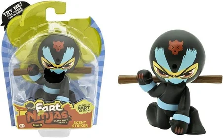 FAN02001 Fart Ninja Gaz Çıkaran Figür - Sensörlü