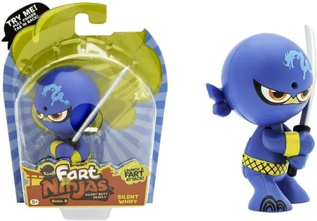 FAN02001 Fart Ninja Gaz Çıkaran Figür - Sensörlü