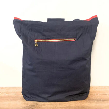 Uretti - Ege 7366 El Yapımı Denizci Temalı Tasarım Çanta