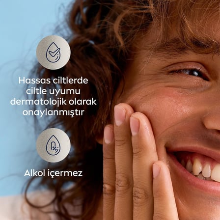 Erkek HassasTıraş Sonrası Balsam Hassas 100 ml,E Vitamini,ProVitamin B5,Alkolsüz Formül,Hassas Ciltler için Rahatlatıcı Tıraş Sonrası Bakım