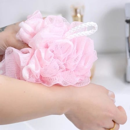 Orret Home Renkli Pelus Lif: Yumusak Ve Etkili Vucut Yikama Lifi 3 Adet, Dus Ve Banyo İ̇Cin Mukemmel Temizlik