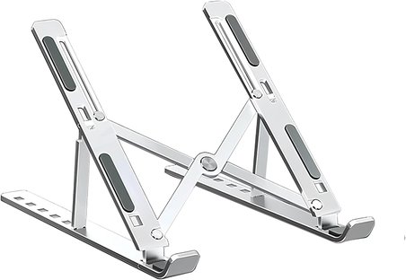 ST-805 10-15.6'' Alüminyum Katlanabilir Laptop Dizüstü Bilgisayar Macbook Standı
