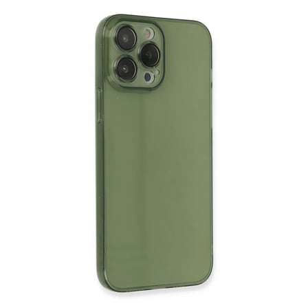 Apple iPhone 13 Pro Kılıf Fly Lens Silikon - Yeşil