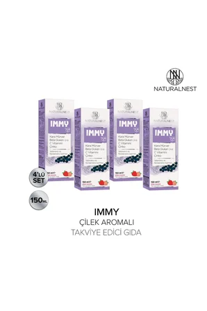 Naturalnest Immy Kara Mürver 150 ml 4 Adet