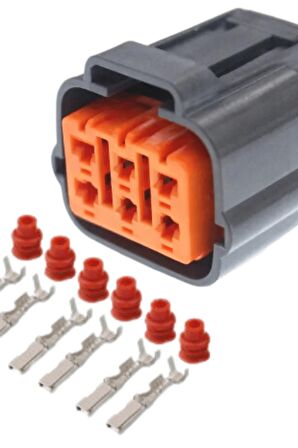 İş Makinası Soketi 6 Pin