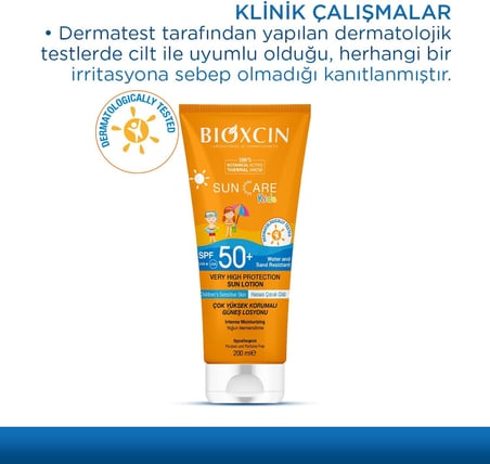 Sun Care Çok Yüksek Korumalı Çocuk Güneş Kremi,% 100 Botanik Aktif, 50 SPF, 200 ml