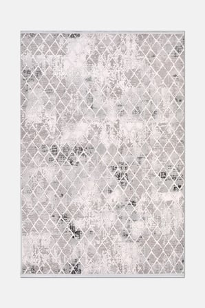 ANATOLIA HALI / SİMA-Krem/Gri - Özel Ölçü-Salon , Oturma Odası ve Koridor Halısı