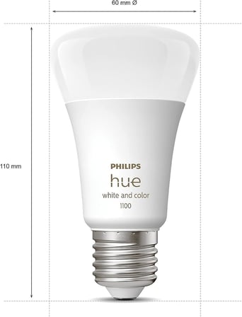 Akıllı Aydınlatma Led Ampul Başlangıç Kiti, 2'li E27 Ampul, Köprü ve Dimmer Set, Beyaz ve Renkli