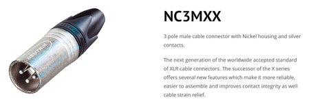 Mikrofon kablosu Stage 22 Highflex XLR 3 kutuplu Neutrik NC3MXX / XLR 3 kutuplu Neutrik NC3FXX, cırt cırtlı bantlı, siyah (5 m)