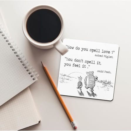 Sarcastic How Do You Spell Love Special Friend Gift Coaster
