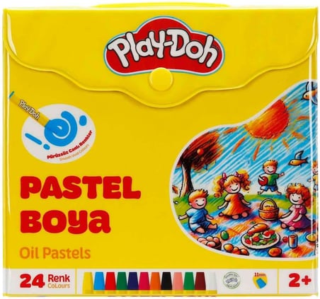 PLAY-DOH PASTEL BOYA ÇANTALI 24 RENK