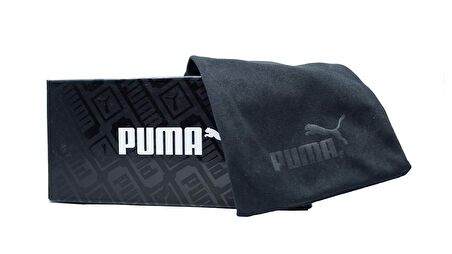 PUMA  PU0092S 004 58  Unisex SİYAH Köşeli Çerçeve Güneş Gözlüğü