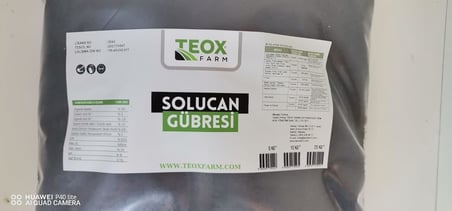 Katı Solucan Gübresi 5 KG Torba