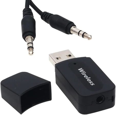 Bluetooth Wireless TO 3.5mm Jack Audio Ses MP3 Alıcı (Receiver Çevirici Adaptörü)