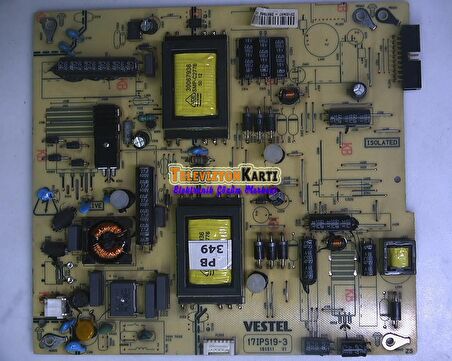 17IPS19-3, 23003082, Vestel 32VH6020, Power Board, Besleme, LTA320AP26
