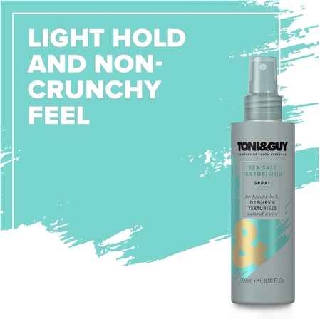 TONI&amp;GUY Deniz Tuzu Etkili Şekillendirici Saç Spreyi 200 Ml