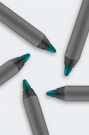 Uzun Süre Kalıcı Suya Dayanıklı Akma, Dağılma Yapmayan Yeşil Göz Kalemi - Extreme Emerald Green