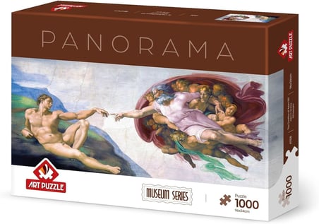 Ademin Yaratılışı 1000 Parça Panorama Puzzle